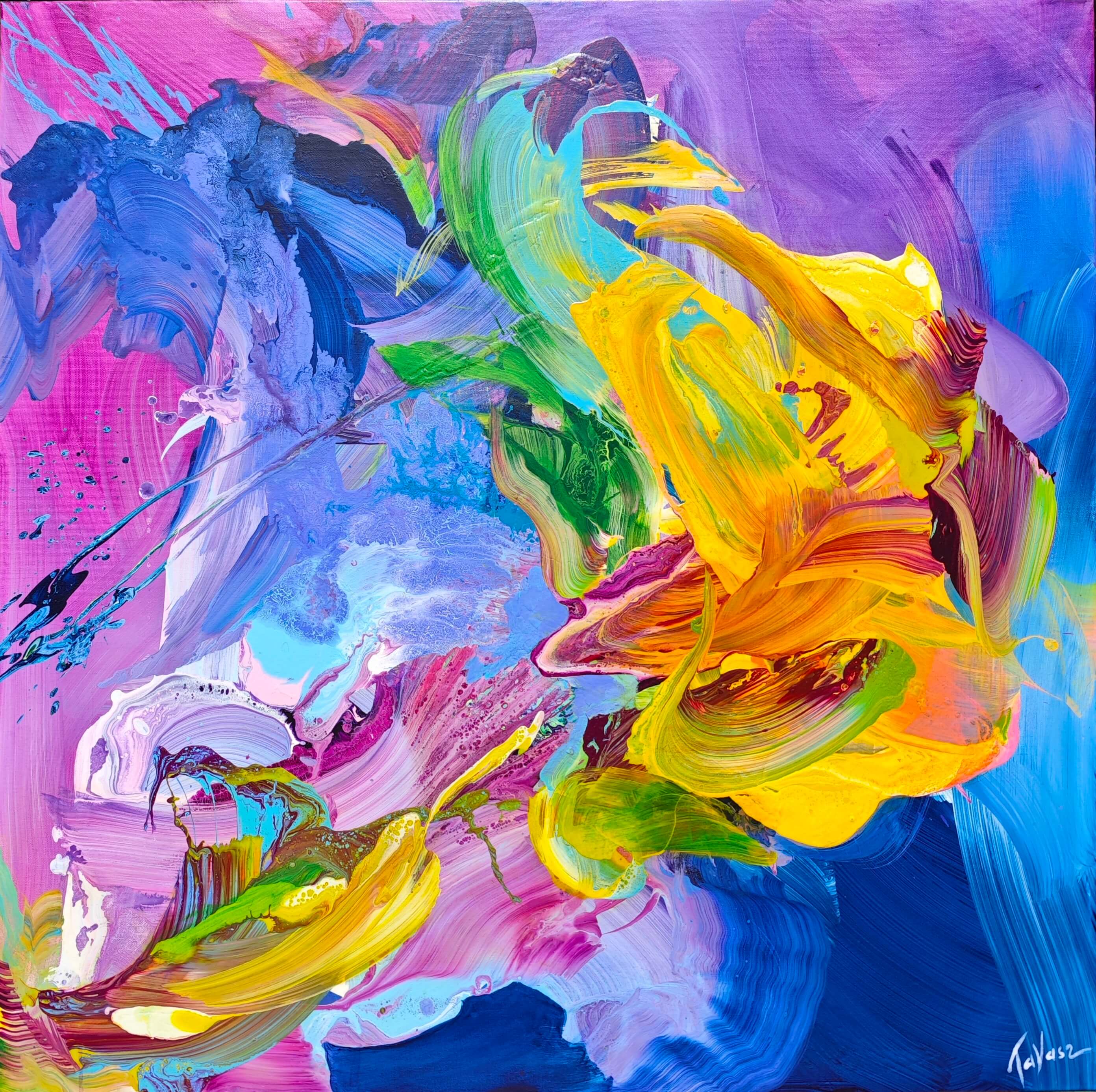Breaking out of silence - Original painting