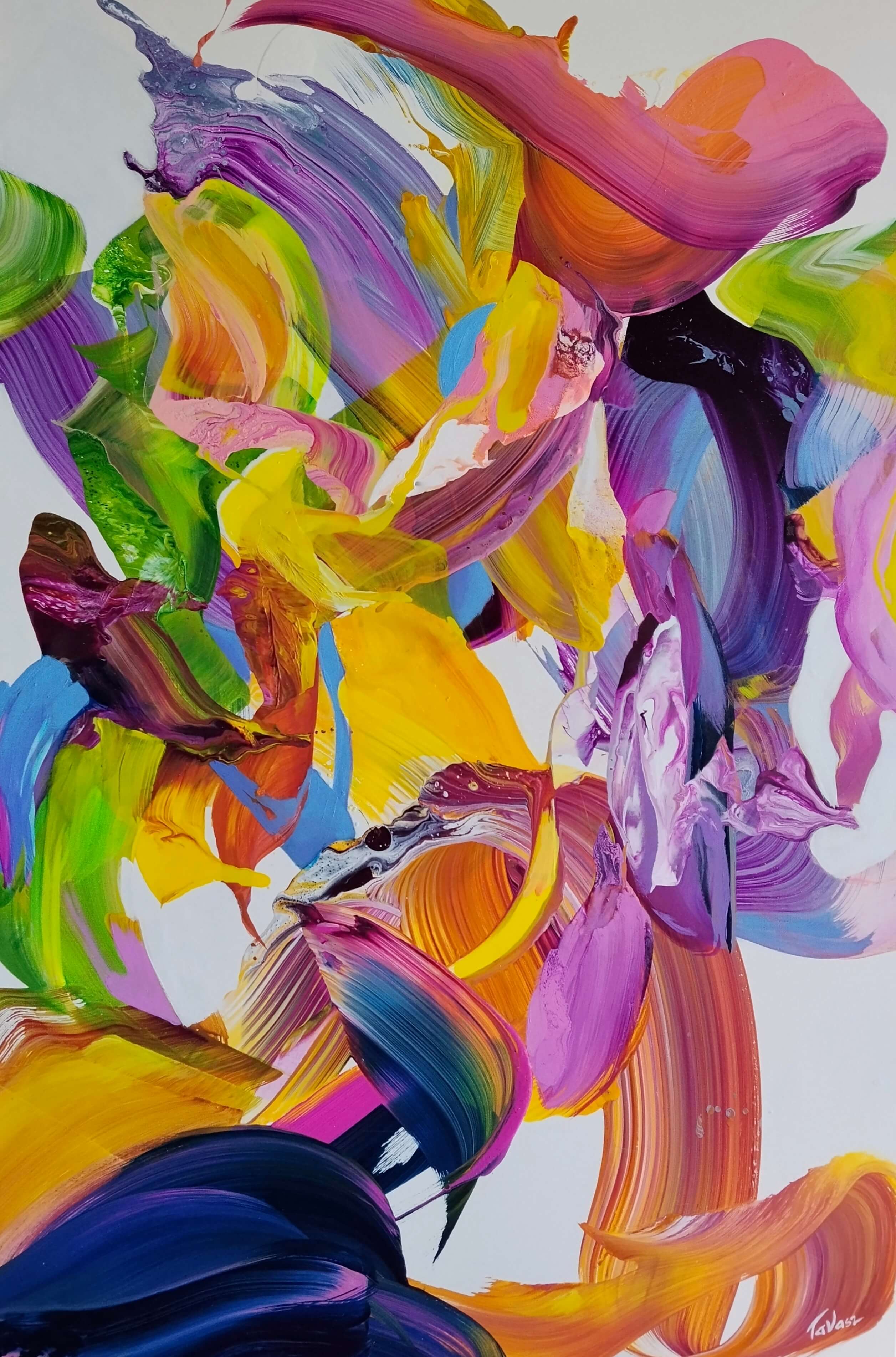 Life is a theatre - Original painting