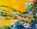 Melted summer - Original painting