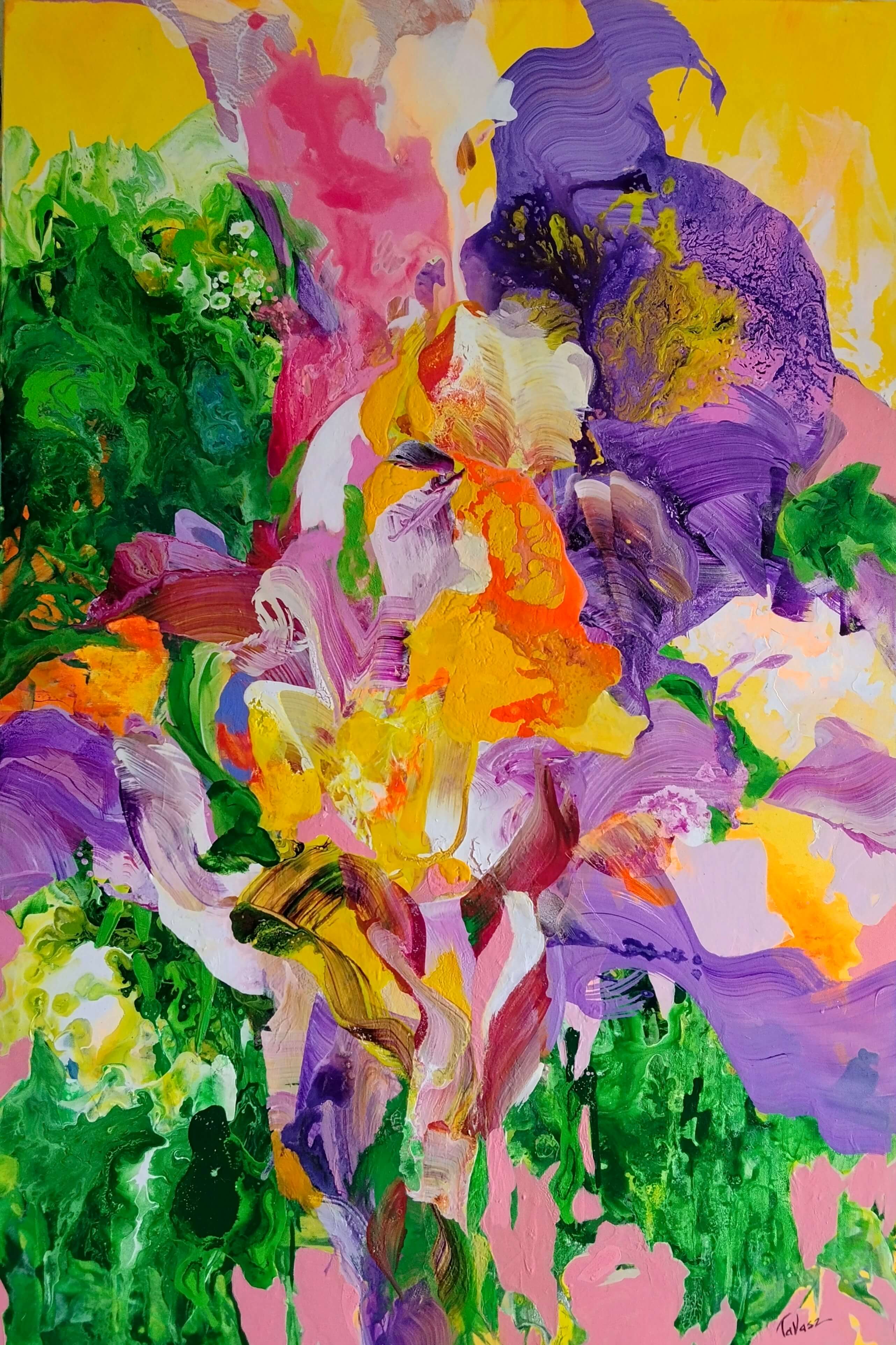 The celebration of summer - Original painting