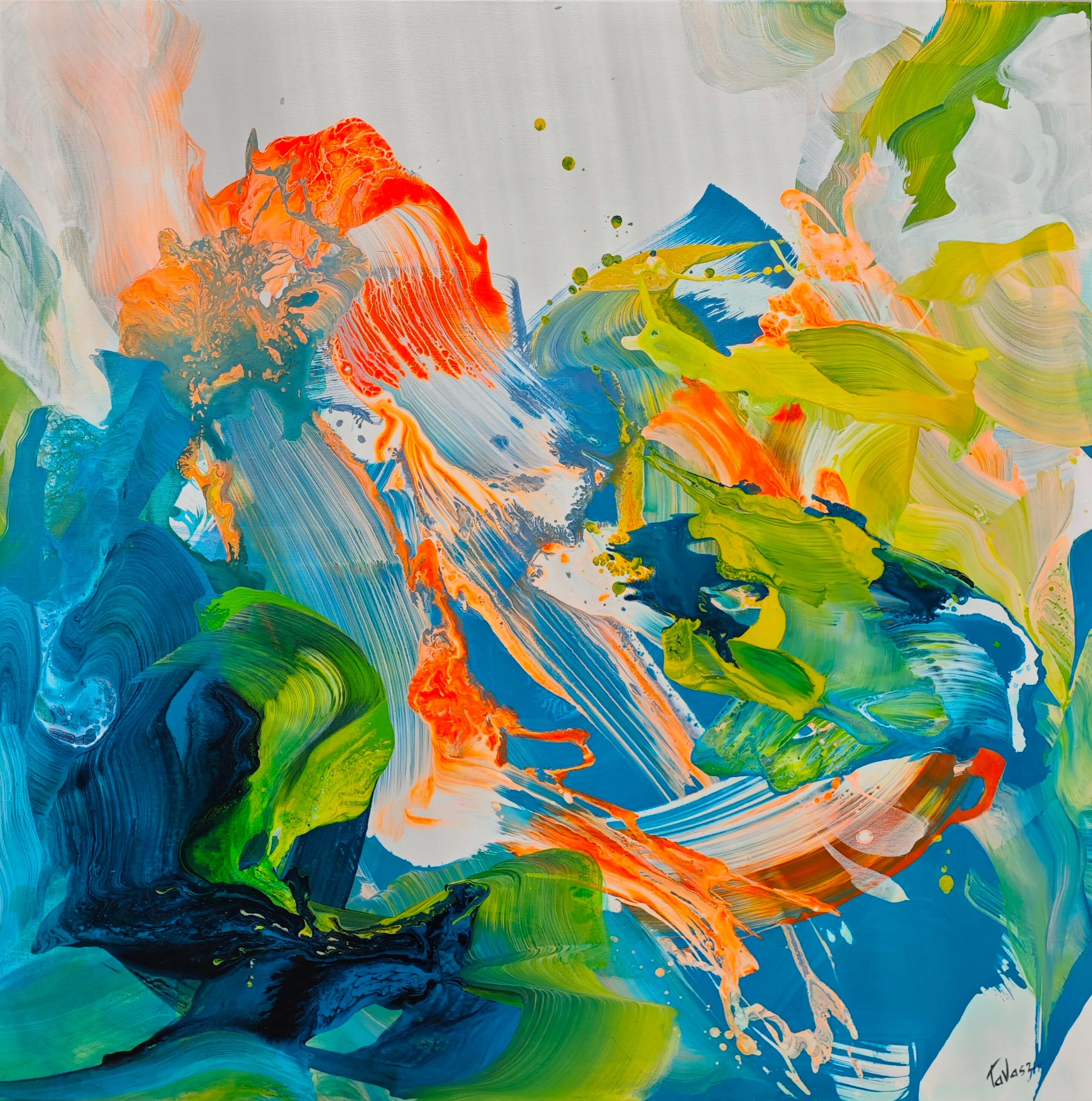 The strings of my soul - Original painting
